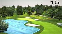 golf course animation video