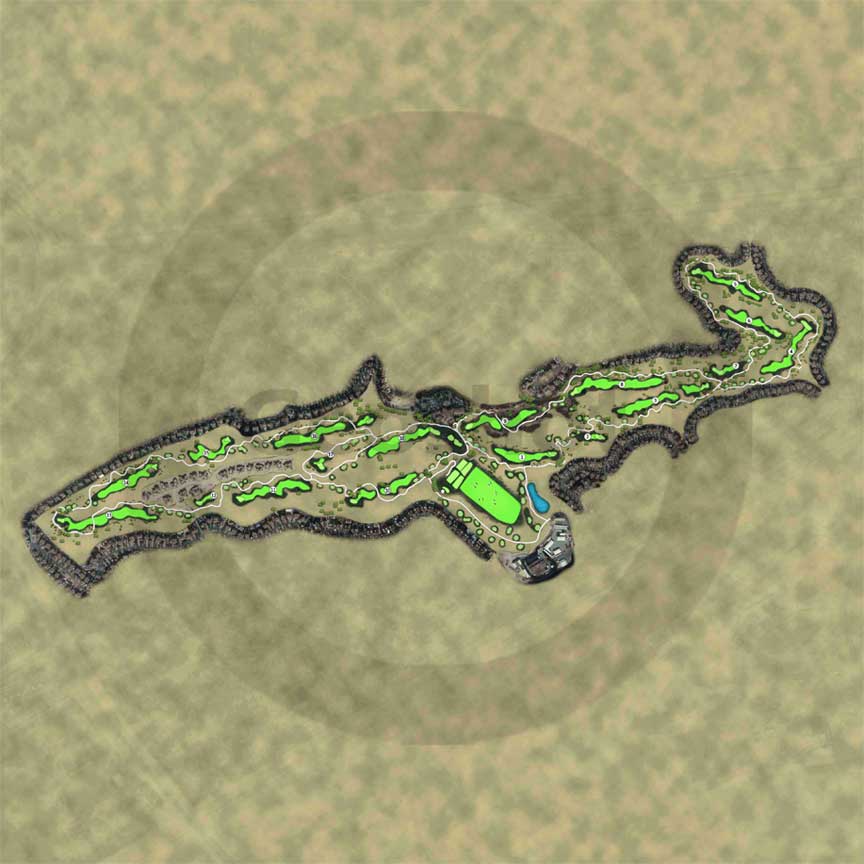 golfgraphics_style4 golf course mapping