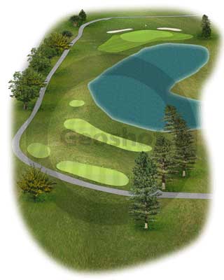 golf course mapping