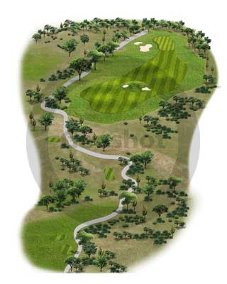 3d golf course