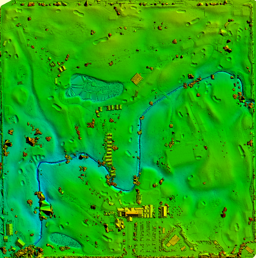 Digital Surface Model(DSM)